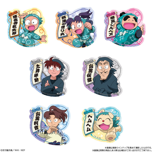 Bandai Nintama Rantaro Sticker Biscuit 21gx12 Bandai 忍者乱太郎 饼干食玩 忍たま乱太郎 ステッカー付きビスケット の段