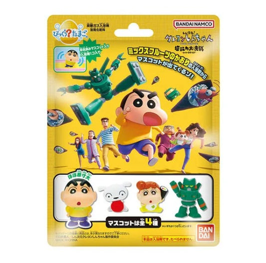Bandai bikkura tamago crayon shin-chan temakizushi 75gx15 Bandai 万代 蜡笔小新浴球盲盒 びっくらたまご しん次元!クレヨンしんちゃん THE MOVIE 超能力大決戦 ~とべとべ手巻き寿司