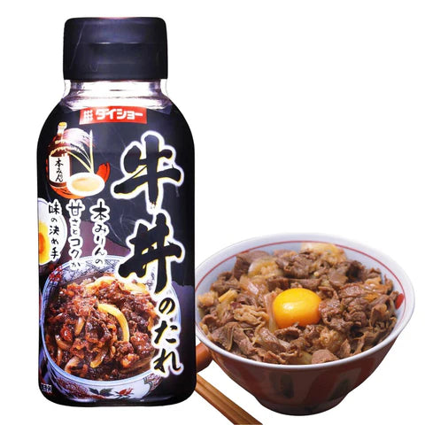Daisho Beef Rice Bowl Sauce (No Seafood) 175gx10x2 Daisho 牛丼饭汁 牛丼のたれGB 水産原料抜き