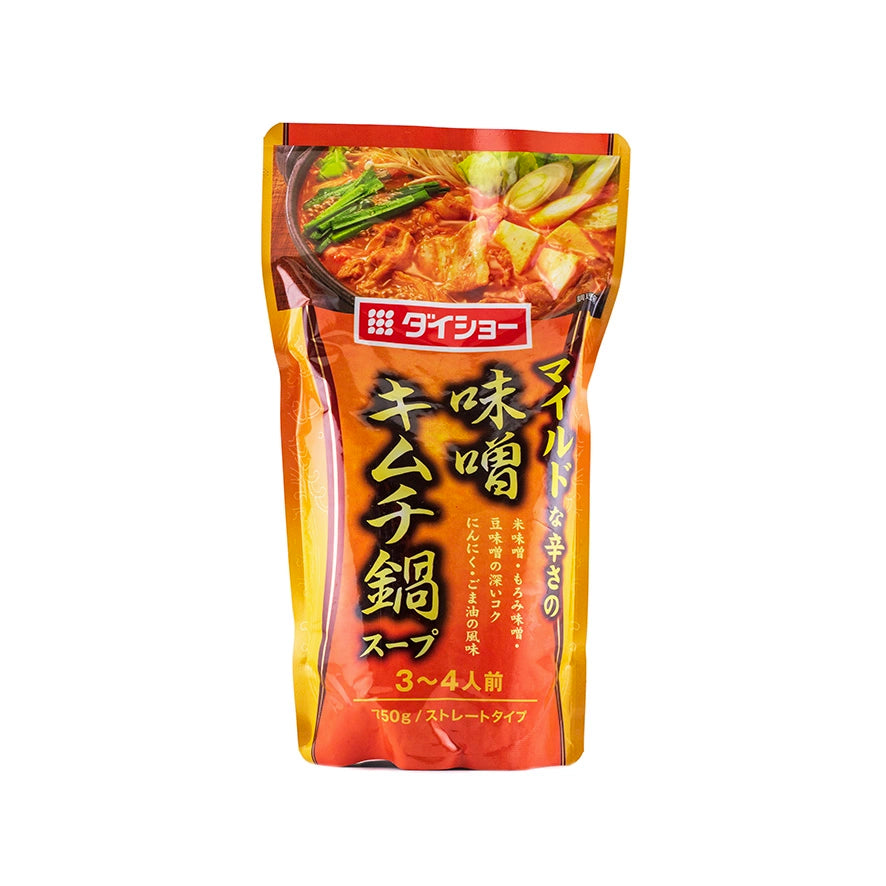 Daisho miso kimchee pot base 750gx10 大逸昌日式火锅汤底 味噌味 ダイショー 味噌キムチ鍋スープ