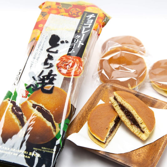 Hiyoshi Seika Chocolate Dorayaki 5 Pcs 300g x12 日吉製菓 巧克力铜锣烧 日吉製菓 チョコレートどら焼 5個入