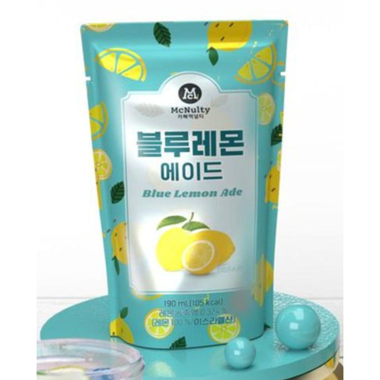 Mcnulty Blue lemon Ade 190mlx10x3 Café Mcnulty 蓝柠檬饮料 맥널티 블루레몬 에이드 190ml