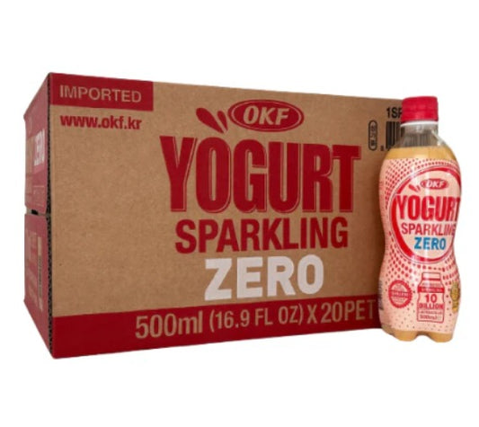 OKF Yogurt Sparkling 500mlx20 OKF 乳酸菌气泡水饮料 요구르트 스파클링 500ML
