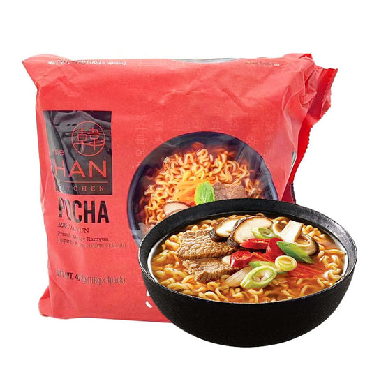 The Han Kitchen Pocha Ramyun (No Meat) 118gx32 The Han 大排档拉面(无肉版 더한 포차라면(노미트) 118g