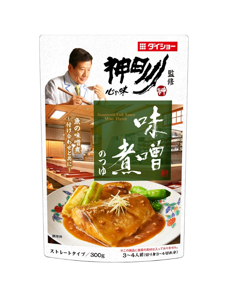 Daisho Simmered Fish Sauce Miso Flavor 300gx10x2 Daisho 煮鱼酱汁 味增味 神田川監修 味噌煮のつゆ