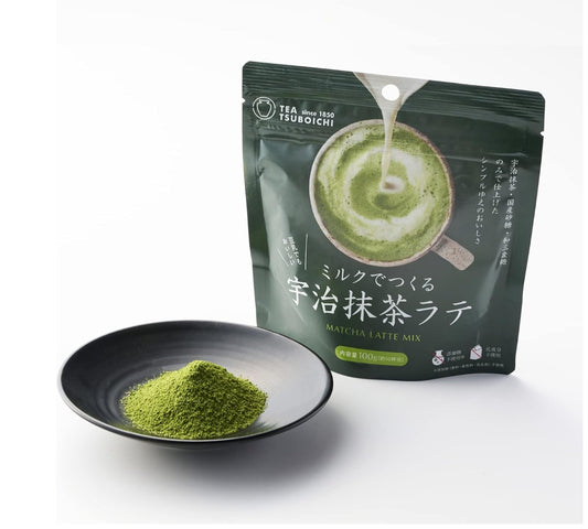 Tsuboichi Matcha Latte Mix 60gx15 日本国民百年制茶屋 抹茶拿铁茶粉 つぼ市ミルクでつくる抹茶ラテ