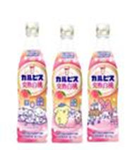 Asahi Calpis Concentrate Syrup White Peach Sanrio 470mlx12 Asahi 朝日可尔必思乳酸菌浓缩饮料 完熟白桃味Sanrio版本 カルピス 完熟白桃 470g