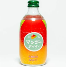 Tomomasu mango soda 300ml x 24 友树碳酸汽水饮料 芒果味 友桝飲料 完熟マンゴーサイダー