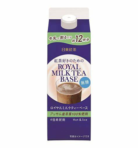 Nittoh royal milk tea base sugarless 480mlx12 日东红茶无蔗糖4倍浓缩奶茶液 日東紅茶 ロイヤルミルクティーベース