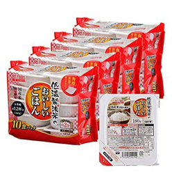 IRIS Microwaveable rice 3pcs 540gx8 低温制法速食米饭 低温製法米のおいしいごはん 国産米100% 180×3p