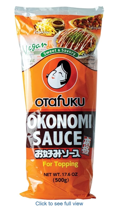 Otafuku okonomi sauce 500mlx12 多福大阪烧日式章鱼小丸子酱汁 オタフク お好みソース