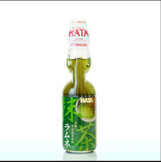 Hata ramune Matcha 200ml x 30 Hata 波子汽水 抹茶味 ハタ ラムネ 抹茶