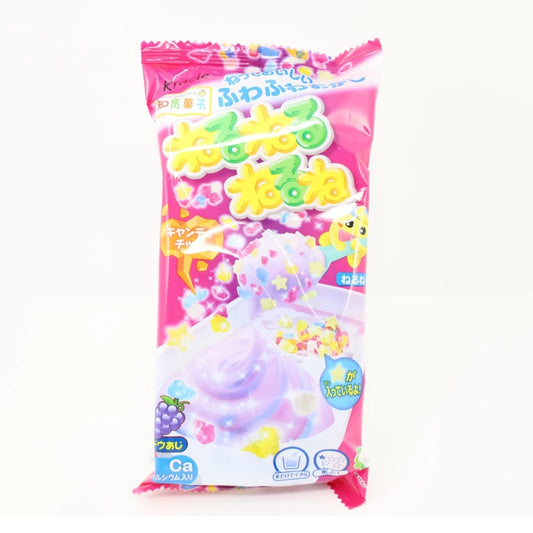 Kracie Nerunerunerune Grape Flavor 23,5gx10 Kracie食玩DIY-葡萄棉花糖 クラシエ ねるねるねるね ブドウ味