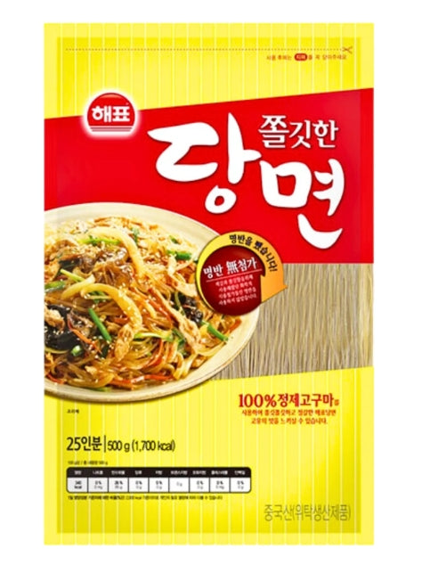 Sajohaepyo Korean Vermicelli 500gx20 Sajohaepyo 韩式冬粉 쫄깃한당면500G