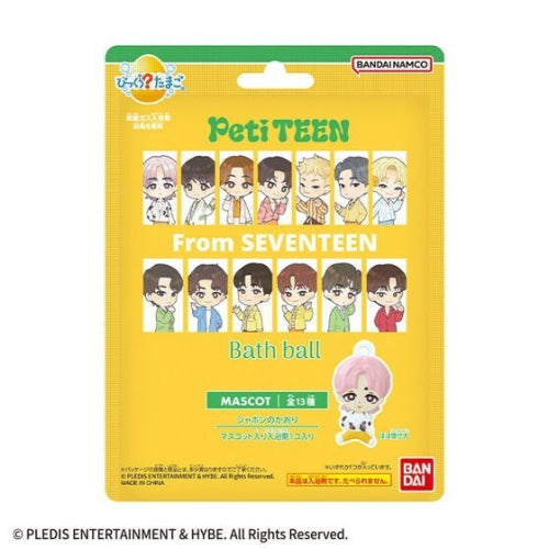 Bandai Bath Ball Bikkura Petiteen from SEVENTEEN 55gx15 Bandai  SEVENTEEN系列浴球 ﾋﾞｯｸﾗﾀﾏｺﾞ PetiTEEN SEVENTEEN