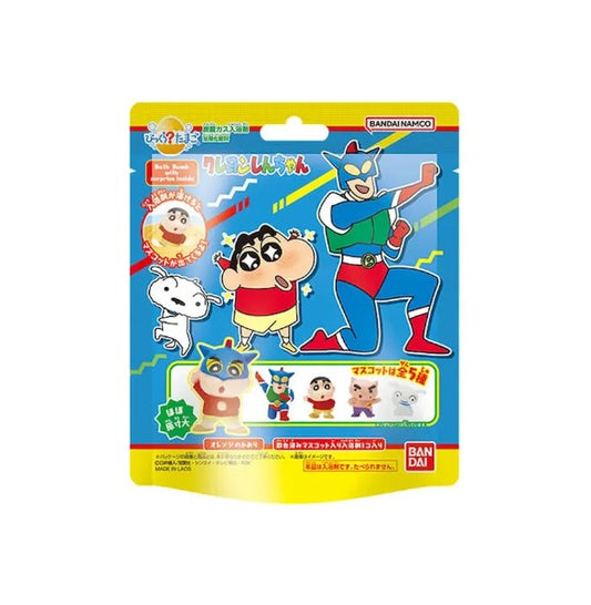 Bandai Bath Ball Crayon Shin-chan 75g x15 Bandai 蜡笔小新浴球 びっくらたまご　クレヨンしんちゃん