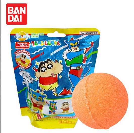 Bandai Bath Ball Crayon Shin-chan 75g x15 Bandai 蜡笔小新浴球 びっくらたまご　クレヨンしんちゃん