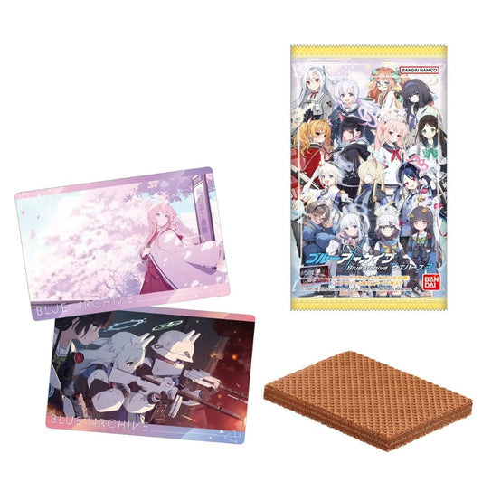 Bandai Blue Archive Card Wafer 3 15gx20 Bandai Blue Archive 蔚蓝档案  威化食玩 ブルーアーカイブ ウエハース3