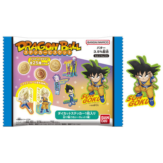 Bandai Doragon Ball Stickers Biscuit 21gx12 Bandai 龙珠贴纸饼干食玩 バンダイ ドラゴンボール ステッカービスケット