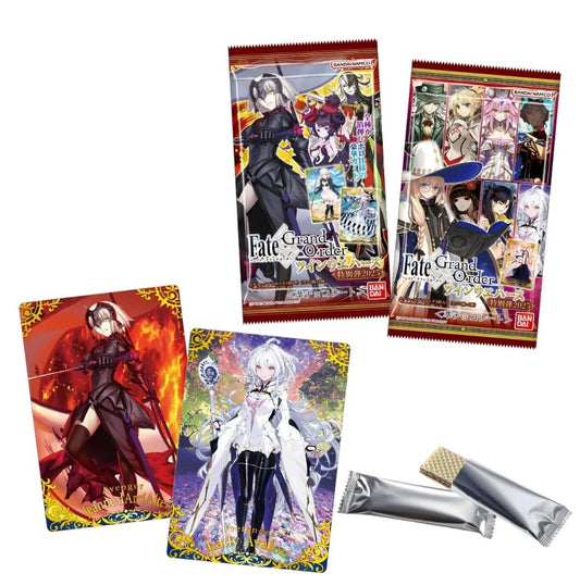 Bandai Fate/Grand Order SP Edition Card Twin Wafer 13gx20 Bandai  Fate/Grand Order 双威化卡 2025 特別弹 食玩 Fate/Grand Order ツインウエハース特別弾 2025