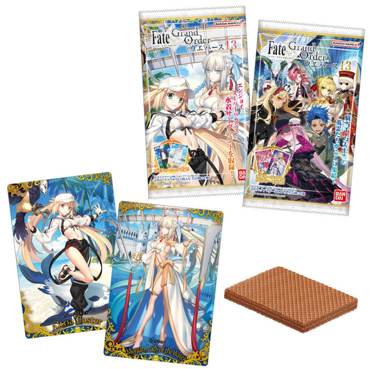Bandai Fate/Grand Order Wafer 13 15gx20 Bandai Fate/Grand Order 威化食玩 Fate/Grand Order ウエハース13