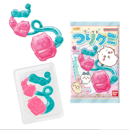 Bandai Fishing Gummy Chikawa 14gx10 chiikawa 钓鱼软糖 (仮)ちいかわ つりグミ