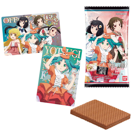 Bandai Monogatari Off &amp; Monster Card Wafer 15gx20 Bandai 物語系列 第外季&第怪季 威化食玩 (仮)<物語>シリーズ オフ＆モンスターシーズン ウエハース