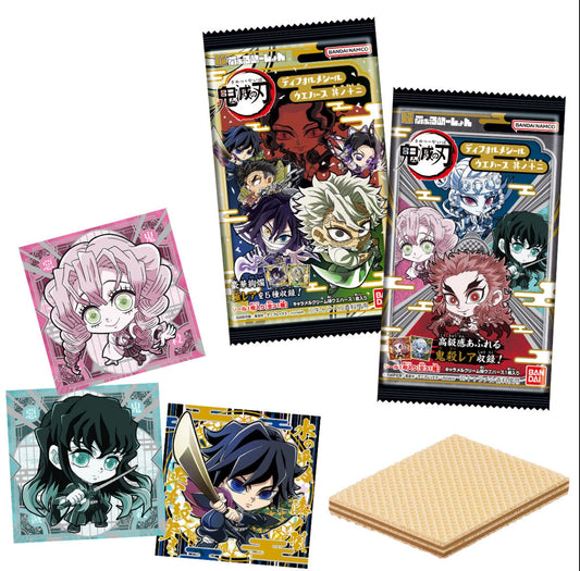 Bandai Niformation Demon Slayer Sticker 12 Wafer 14gx20 Bandai 迷你Q版 鬼灭之刃 变形贴纸威化饼 第十二弹 にふぉるめーしょん 鬼滅の刃ディフォルメシールウエハース 其ノ十二