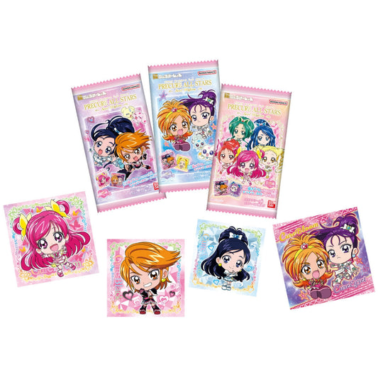 Bandai Niformation Pretty Cure All Stars Seal Wafer 15gx20 Bandai  光之美少女系列 All Stars 威化食玩 にふぉるめーしょん プリキュアオールスターズ シールウエハース