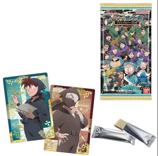 Bandai Nintama Rantaro Card 3 Twin Wafers 13gx20 Bandai  忍者乱太郎 双威化卡 食玩 (仮)忍たま乱太郎 ツインウエハースの段
