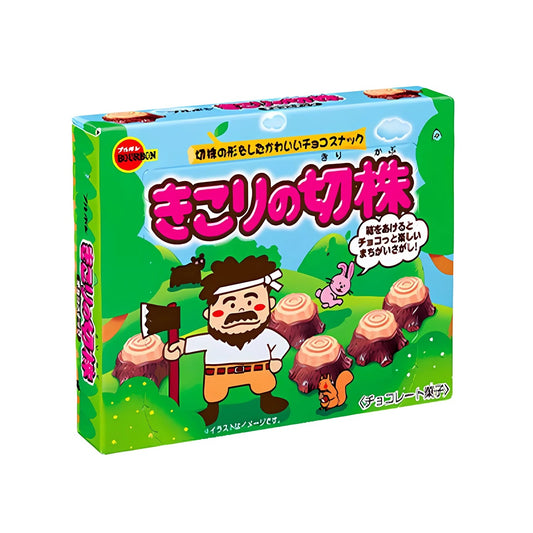 Bourbon kikori stump 66gx10 Bourbon 树桩巧克力饼干 ブルボン　きこりの切株