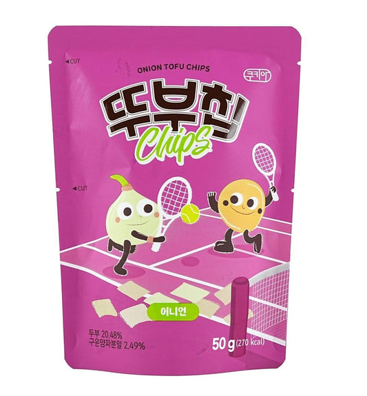 Cookia Tofu Snack Onion 50gx24 Cookiea 豆腐零食 洋葱味 쿠키아 두부스낵 양파맛 50g