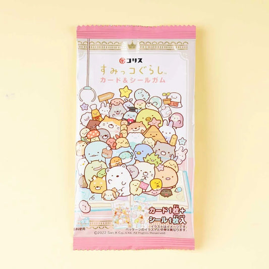 Coris Sumikko Gurashi Card &amp; Seal Gum 3,5gx20 Coris 角落生物口香糖食玩 コリス　すみっコぐらしカード＆シールガム