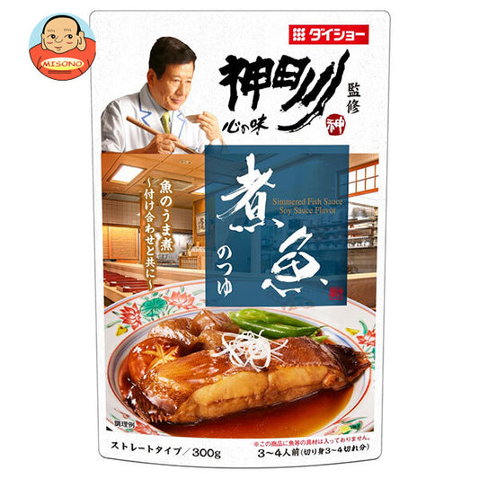 Daisho Simmered Fish Sauce Soy Flavor 300gx10x2 Daisho  煮鱼酱汁 酱油味 神田川監修　煮魚のつゆ