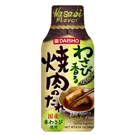 Daisho Wasabi Yakiniku No Tare 180gx10x2 Daisho 芥末味烧肉汁 ダイショー わさび香る 焼肉のたれ