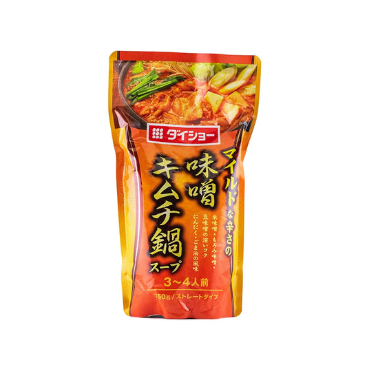 Daisho miso kimchee pot base 750gx10 大逸昌日式火锅汤底  味噌味 ダイショー 味噌キムチ鍋スープ