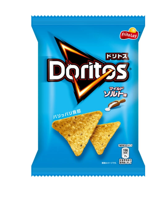 Frito Lay Doritos Mild Salt Flavor 65gx12 Frito Lay Doritos yan wei フリトレー　ドリトス　マイルドソルト味６５ｇ