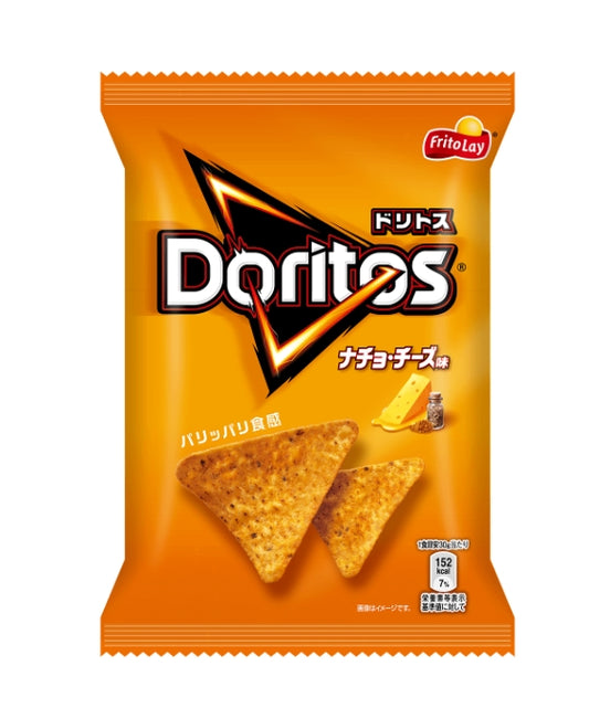 Frito Lay Doritos Nacho Cheese Flavor 60gx12 Doritos Nacho 起司味 ドリトス　ナチョ・チーズ味６０ｇ