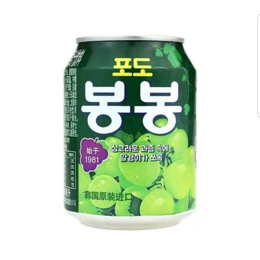 Haitai Grape Juice (BONG BONG) 238mlx72 Haitai 海太 Bon Bon 葡萄汁 (含果肉) 해태 포도 봉봉 238ml