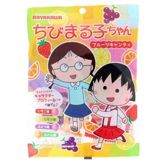 Hayakawa Chibi Maruko-chan Fruit Candy 70gx20x3 早川製菓  樱桃小丸子水果糖 早川 ちびまる子ちゃんフルーツキャンディ 70ｇ