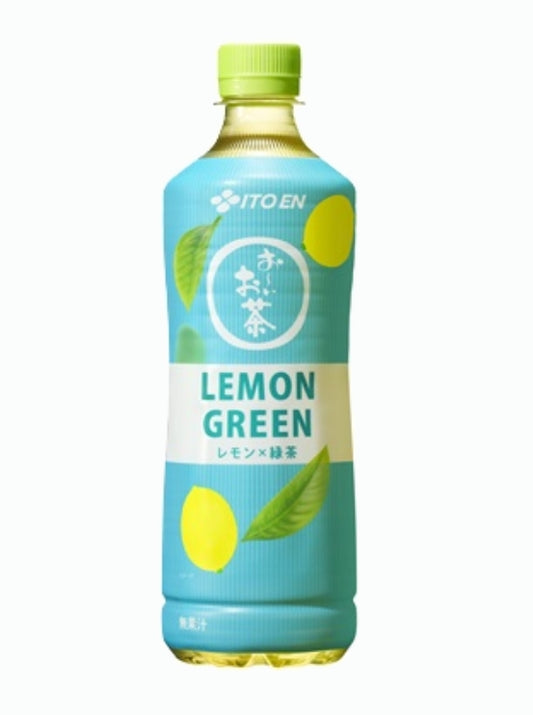 Itoen Oi Ocha Lemon GreenTea 600mlx24 伊藤園 柠檬绿茶 伊藤園　お～いお茶　ＬＥＭＯＮＧＲＥＥＮ６００ｍｌ