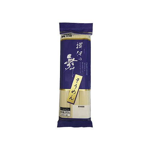 Kanesu lbonomai Somen Noodle 240g x 30 揖保之舞 素面 カネス 揖保の舞 そうめん