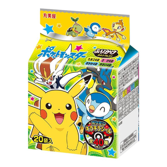 Marumiya pokemon furikake mini 20p 50gx10x6 丸美屋 pokemon 皮卡丘拌饭料 丸美屋　ポケモンふりかけミニ　２０Ｐ