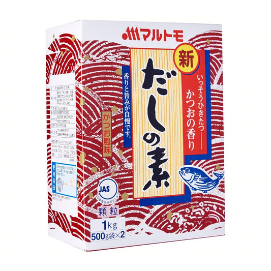 Marutomo dashinomoto EN/DE/FR(500g x2)x6x2 Marutomo 高汤底料 マルトモ だしの素 (500g x2)