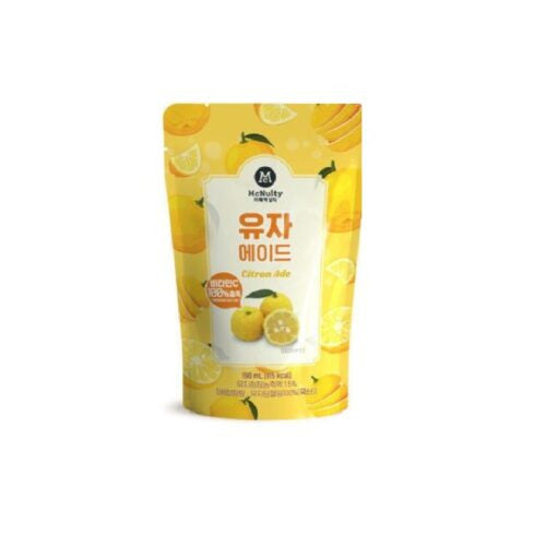 Mcnulty Korean Citron Ade 190mlx10x3 Café Mcnulty 韩国柠檬饮料 맥널티 유자에이드190ml