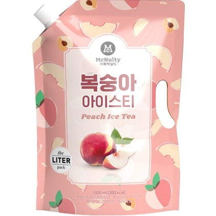 Mcnulty Peach Ice tea 190mlx10x3 Café Mcnulty 桃子味冰茶 맥널티 복숭아 아이스티 190ml