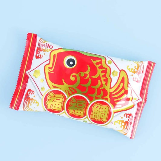 Meito Puku Puku Tai Celebration Choco Package 16,5gx10 Meito 名糖鲷鱼烧威化饼 巧克力味 名糖　福福鯛　１個