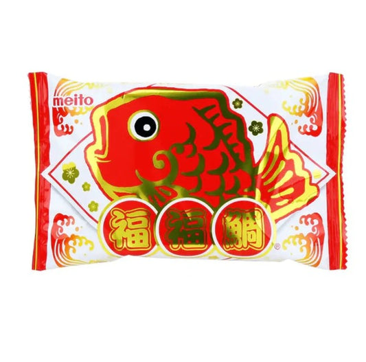 Meito Puku Puku Tai Celebration Choco Package 16,5gx10 Meito 名糖鲷鱼烧威化饼 巧克力味 名糖　福福鯛　１個