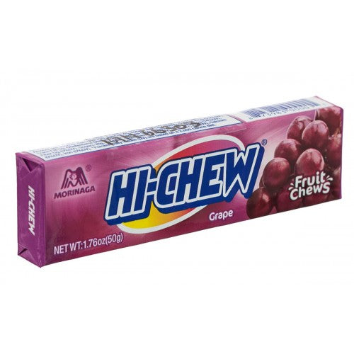 Morinaga Hi-Chew Grape 12 pcs 55,2gx12 森永 Hi-Chew 葡萄味软糖 森永　ハイチュウグレープ  １２粒