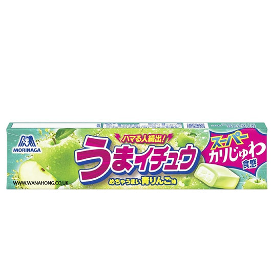 Morinaga Hi-Chew Green Apple Flavor 58,8gx12 森永 HiChew 青苹果味 森永　うまいチュウ　青リンゴ味